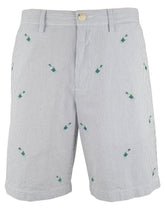 Southern Tide Men's Seersucker Embroidered Bottles Skipjack Short 32